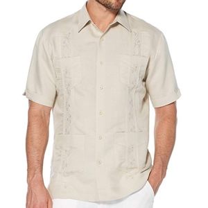Cubavera men’s short sleeve embroidered Guayabera
